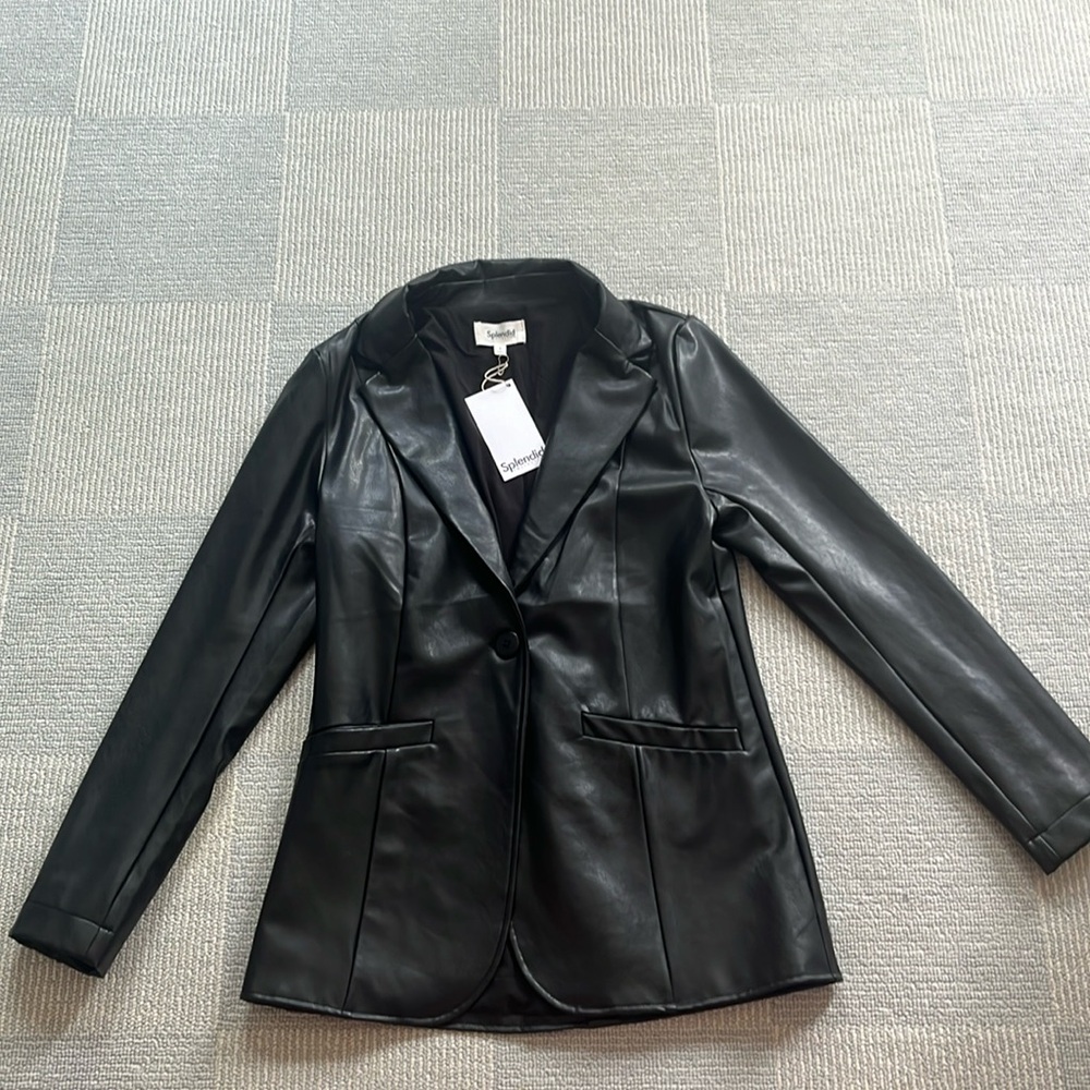 SPLENDID Leather Blazer